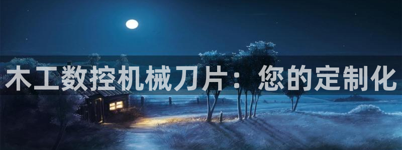 天辰娱乐平台登录账号：木工数控机械刀片：您的定制化