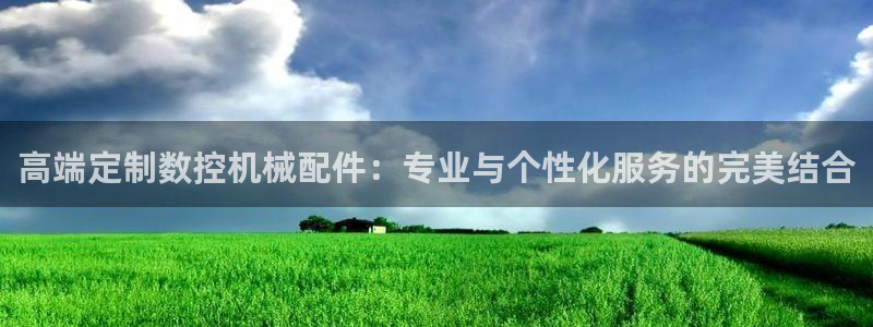 天辰平台娱乐：高端定制数控机械配件：专业与个性化服务的完美结合