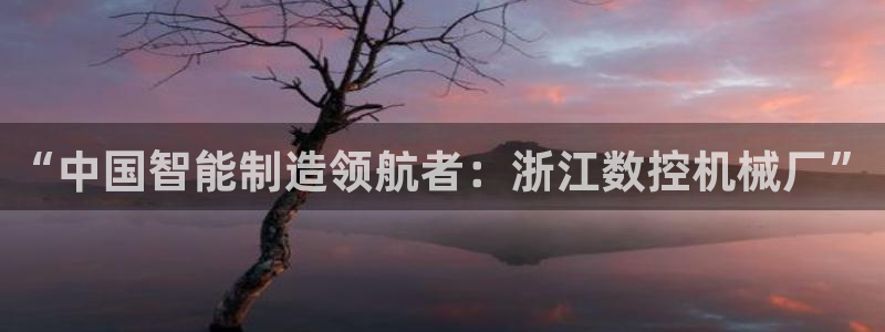天辰娱乐测速:“中国智能制造领航者:浙江数控机械厂”